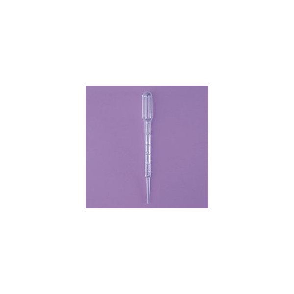 Pipette Pasteur in PE ml. 7 graduata fino ad 3 ml. - confezione da 500