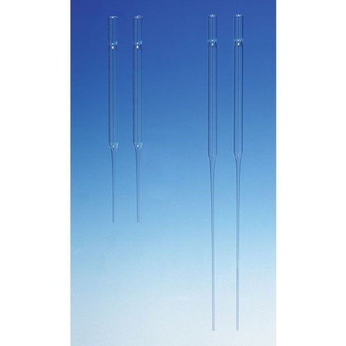 Pipette Pasteur in vetro lunghezza 230 mm. - confezione da 250 pezzi