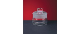 Pesafiltro in vetro borosilicato forma bassa mm. 30x30