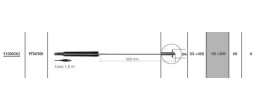 Sonda PT 100 - PT56/500