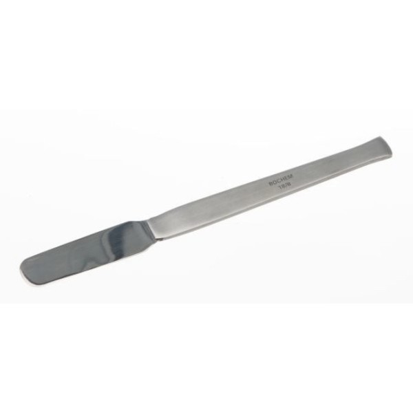 Spatola con manico inox lunghezza 150 mm. (spatola 10 x 50 mm.)