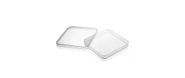 Scatole petri per antibiogramma in PS quadrate 120 x 120 mm. sterili - confezione da 270