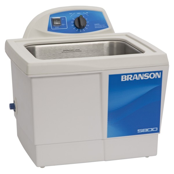 Bagno ad ultrasuoni Branson M5800H-E (9,5 litri timer meccanico e riscaldamento)