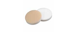 Setto 20 mm. in silicone bianco/PTFE beige